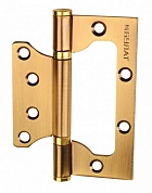 Картинка Петля универсальная БУЛАТ ПН100/2BB-С GB золотая бронза (без врезки)